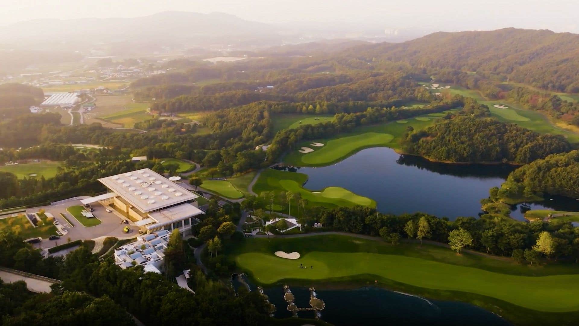 Check out the exclusive Haesley Nine Bridges golf course