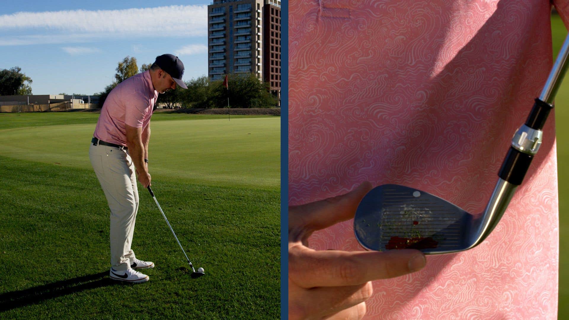 Top 100 Teacher explains ideal impact location for short shots around the green