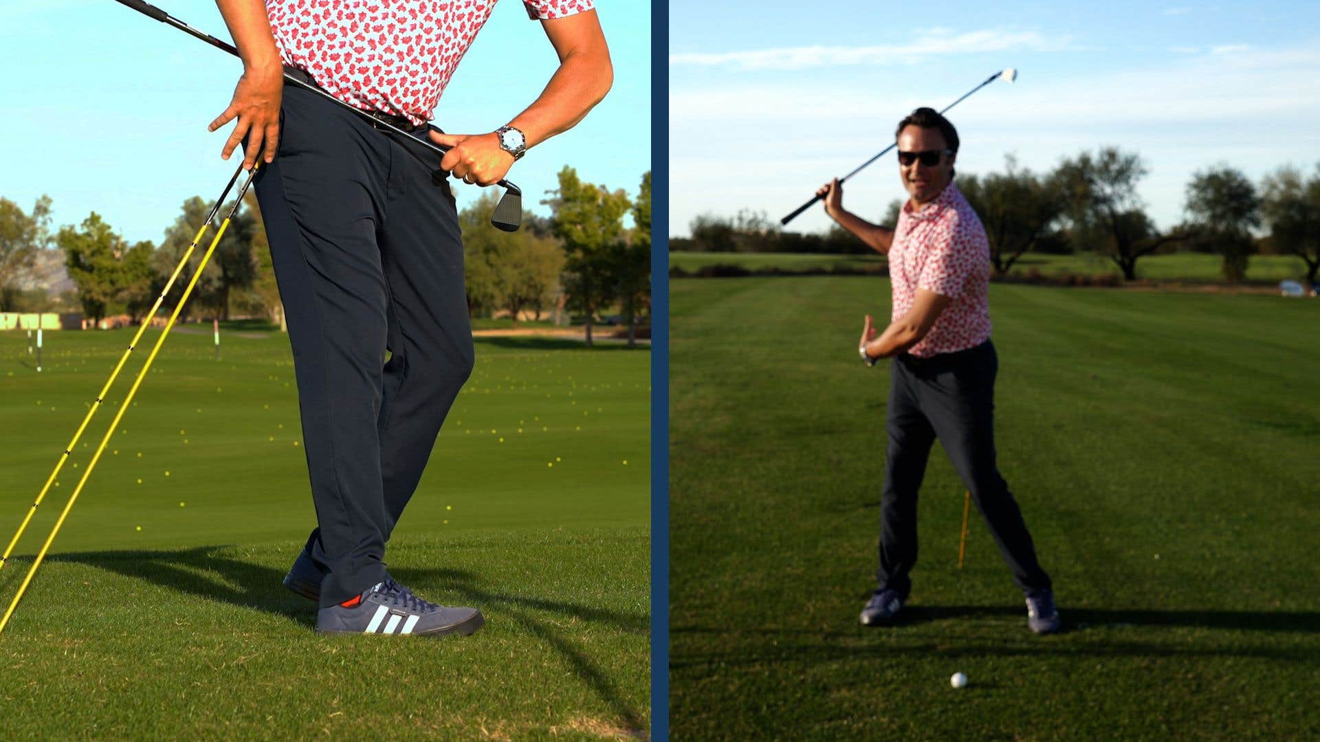 Cure your early extension issues by using this alignment stick drill