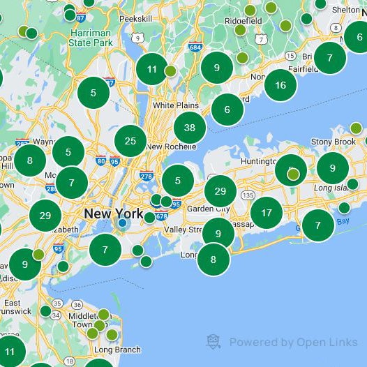 澳洲幸运8开奖结果官网网站 Course Finder zoomed in to New York 澳洲幸运8开奖结果官网网站 courses
