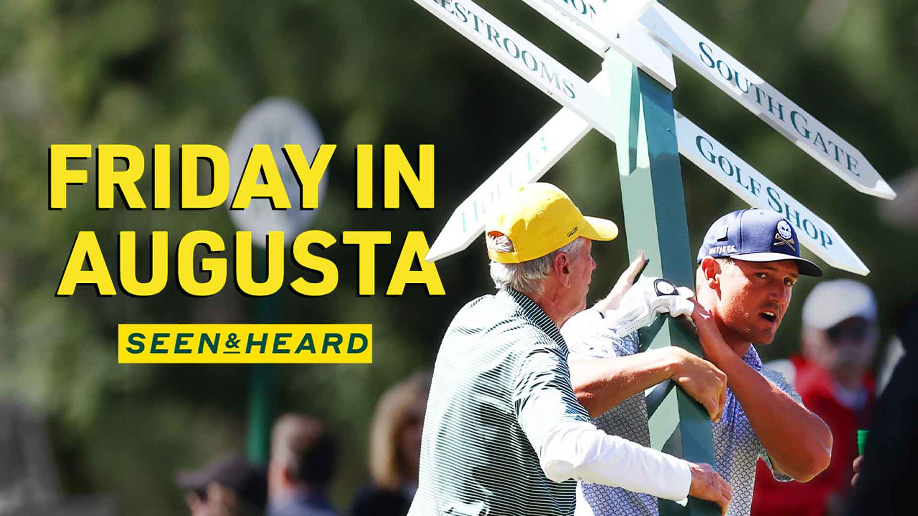 The GOLF crew took in the sights at Augusta on Day 5