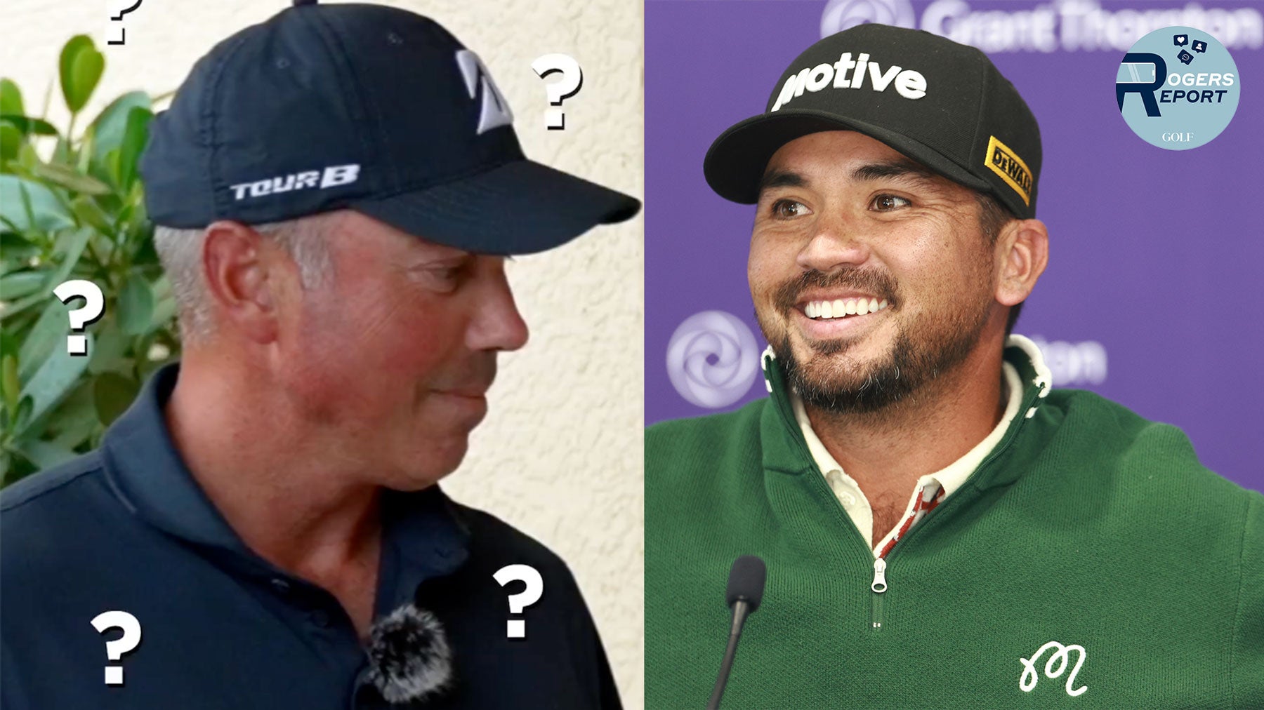 Matt Kuchar and Jason Day at the Grant Thornton Invitational.